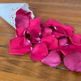 Freeze Dried Rose Petals - Red