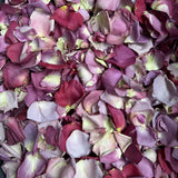 Rose Petals, Real Freeze Dried Purple Petals for Pathways, 70 cups