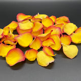 Freeze Dried Rose Petals - Tequila Sunrise