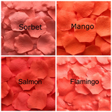 Silk Rose Petals Sample, 12 petal pack