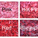 Rose Petals Sample, Freeze Dried (around 10 petals)