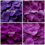 Silk Rose Petals Sample, 12 petal pack