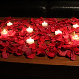 REAL Red Rose Petals, 10 cups + candles
