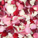 Rose Petals, Romance Blend Real Freeze Dried Petals for Pathways, 70 cups