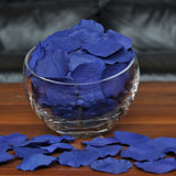 Blue Silk Rose Petals, Value Pack 1000 Petals