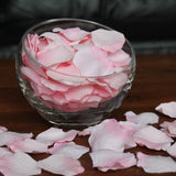 Floating Pink Silk Rose Petals, 100 petals