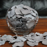 Slate Silk Rose Petals, 100 petals