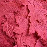 Red Leaves Silk Petals