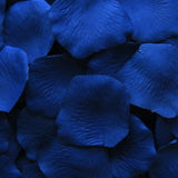 Blue Silk Rose Petals, 100 petals