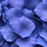 Cornflower Silk Rose Petals, 100 petals