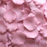 Dusty Rose Silk Rose Petals, 100 petals
