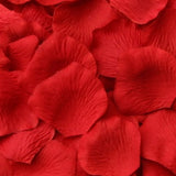 Fireball Silk Rose Petals, 100 petals