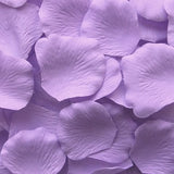 Lavender Silk Rose Petals, 100 petals