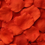 Mandarin Silk Rose Petals, 100 petals