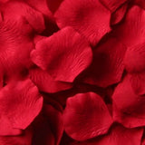 Red Silk Rose Petals, 100 petals per bag