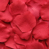 Strawberry Silk Rose Petals, 100 petals
