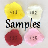Silk Rose Petals Sample, 12 petal pack